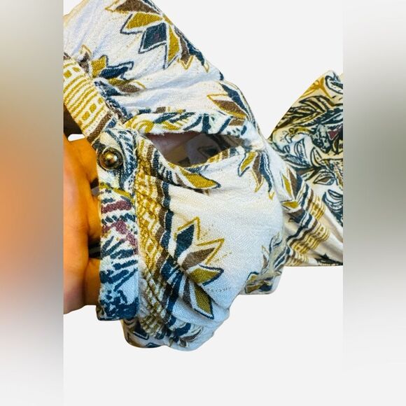 Free People Moonlight Drive Mini Peasant Dress Boho Women’s Small - Picture 7 of 10